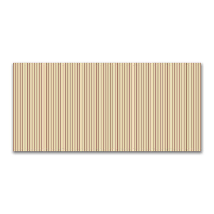 Cotton Canvas Fabric with Fine Burgundy Red Stripes on Tan, FACC-1284-151