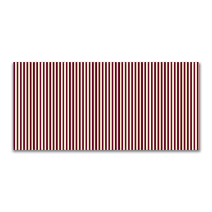 Cotton Canvas Fabric with Burgundy Red Bars on Beige, FACC-1285-051