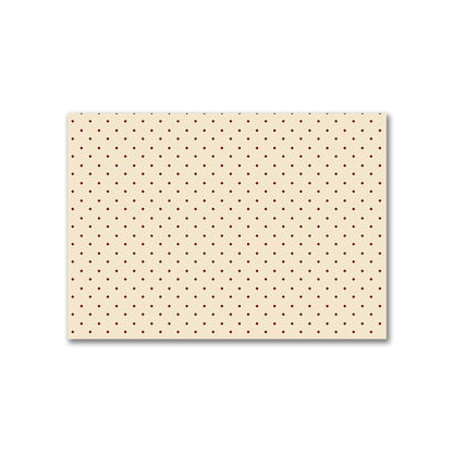 Cotton Canvas Fabric with Burgundy Red Diamonds on Beige, FACC-1285-101