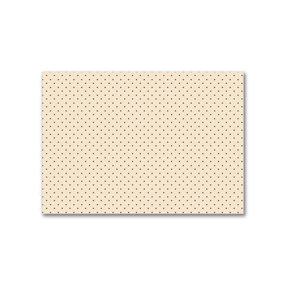 Cotton Canvas Fabric with Burgundy Red Diamonds on Beige, FACC-1285-101