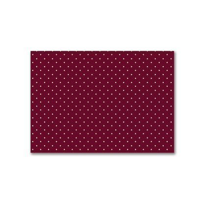Cotton Canvas Fabric with Beige Diamonds on Burgundy Red, FACC-1285-102