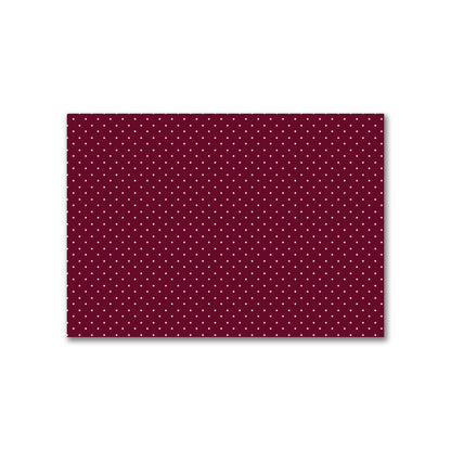 Cotton Canvas Fabric with Beige Diamonds on Burgundy Red, FACC-1285-102