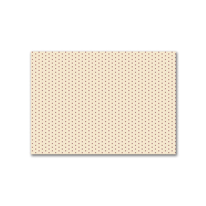 Cotton Canvas Fabric with Fine Burgundy Red Diamonds on Beige, FACC-1285-111