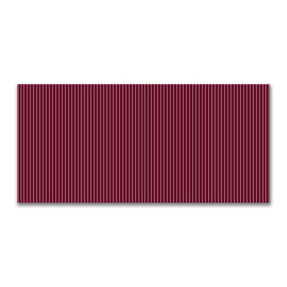 Cotton Canvas Fabric with Fine Beige Stripes on Burgundy Red, FACC-1285-152