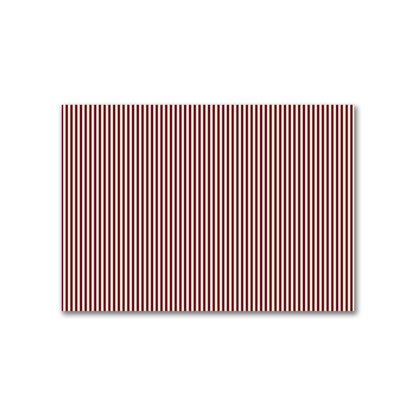 Cotton Canvas Fabric with Thin Burgundy Red Bars on Beige, FACC-1285-241