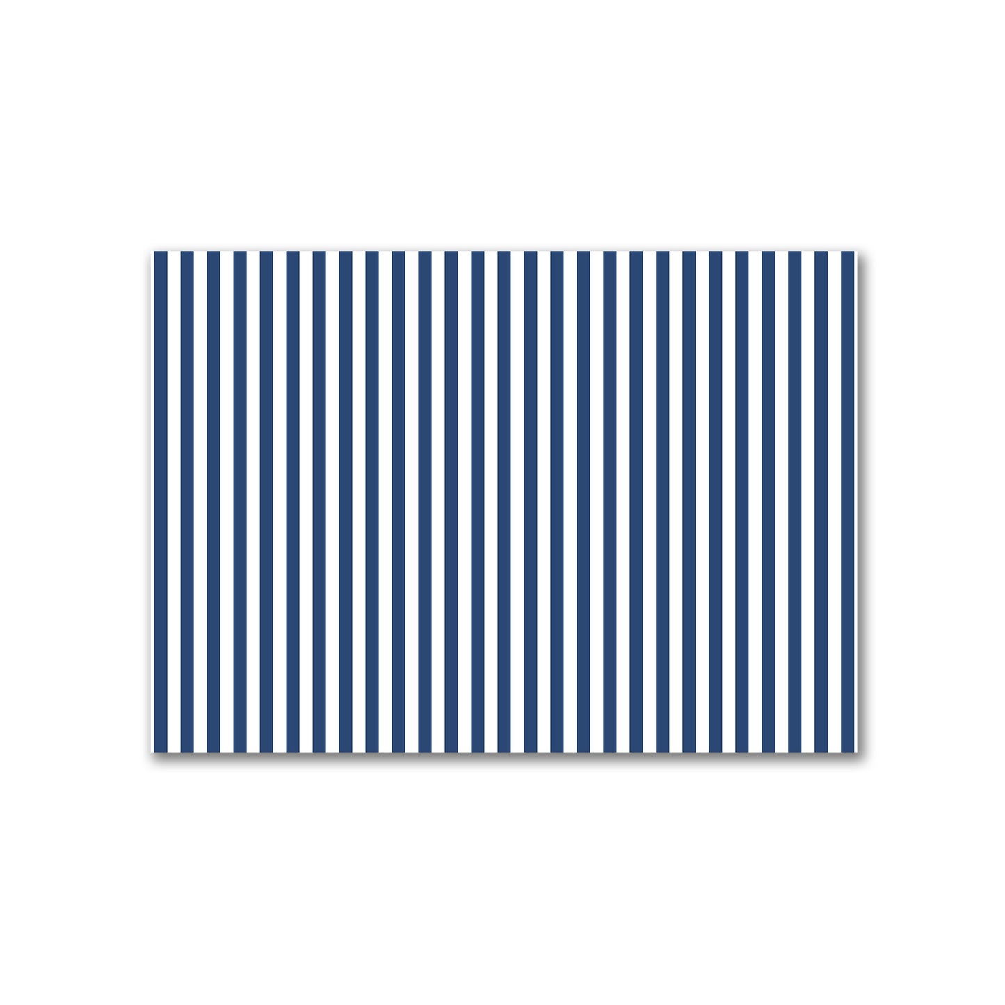 Off-White Cotton Canvas Fabric with Royal Blue Bars, FACC-1291-051