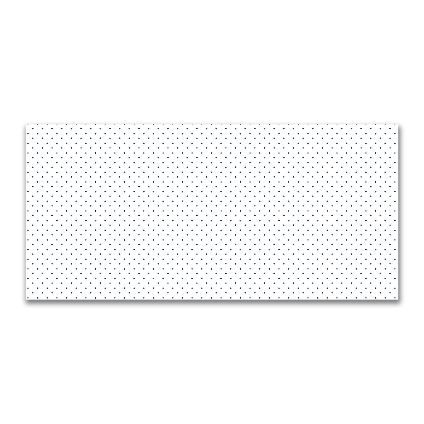 Off-White Cotton Canvas Fabric with Royal Blue Diamonds, FACC-1291-101