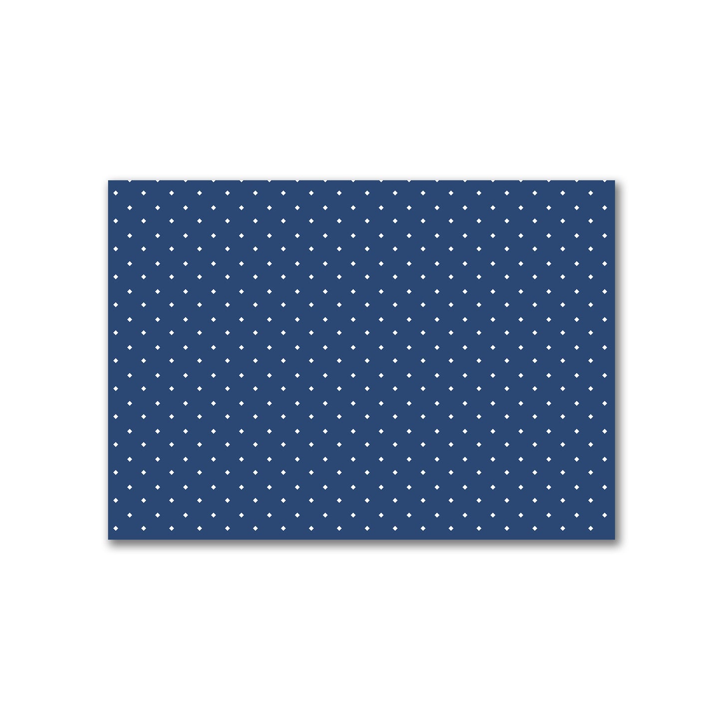 Cotton Canvas Fabric with Off-white Diamonds on Royal Blue, FACC-1291-102