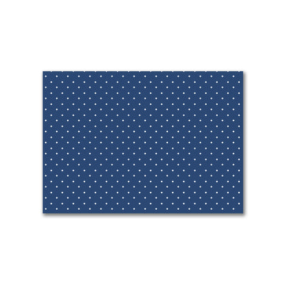 Cotton Canvas Fabric with Off-white Diamonds on Royal Blue, FACC-1291-102