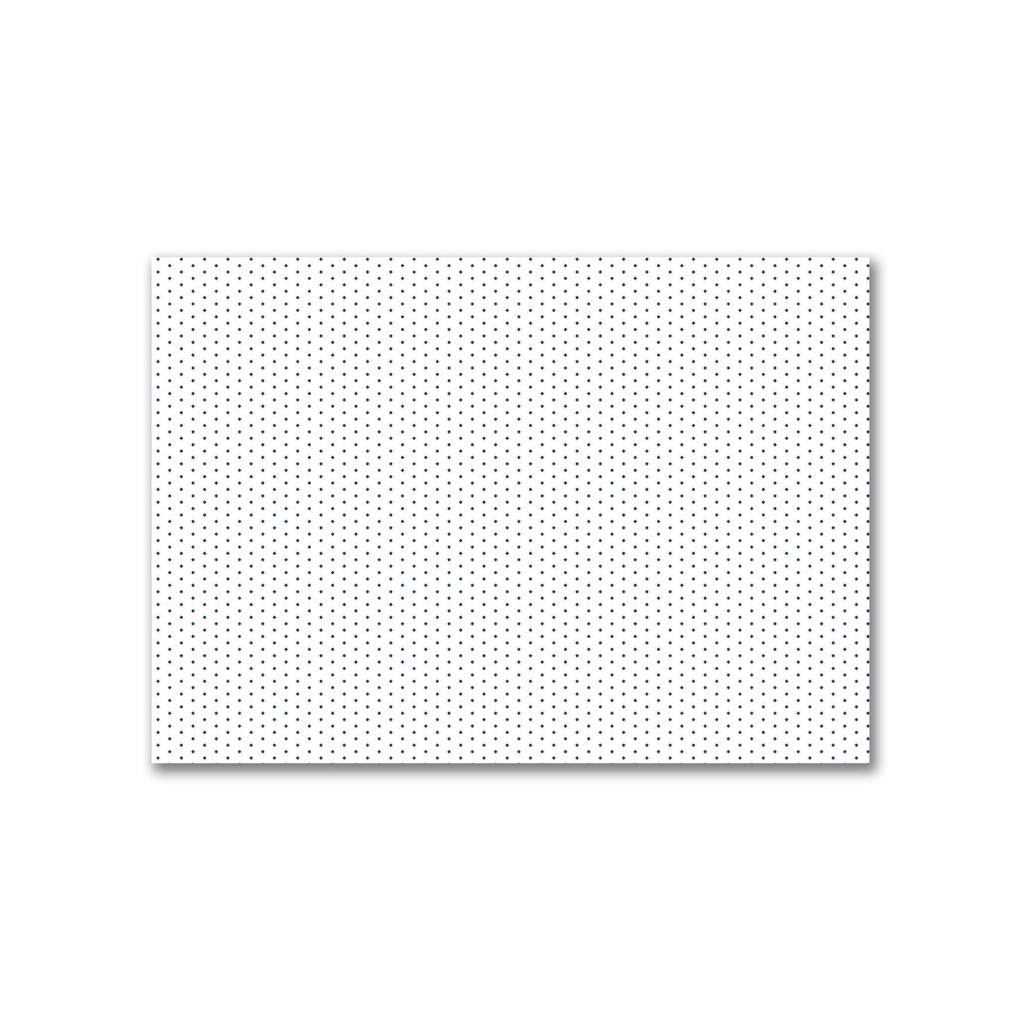 Off-White Cotton Canvas Fabric with Fine Royal Blue Diamonds, FACC-1291-111