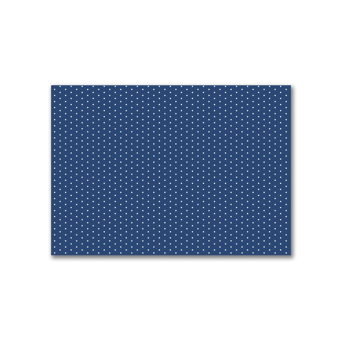 Cotton Canvas Fabric with Fine Off-white Diamonds on Royal Blue, FACC-1291-112