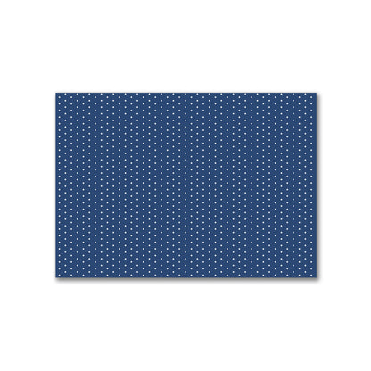 Cotton Canvas Fabric with Fine Off-white Diamonds on Royal Blue, FACC-1291-112