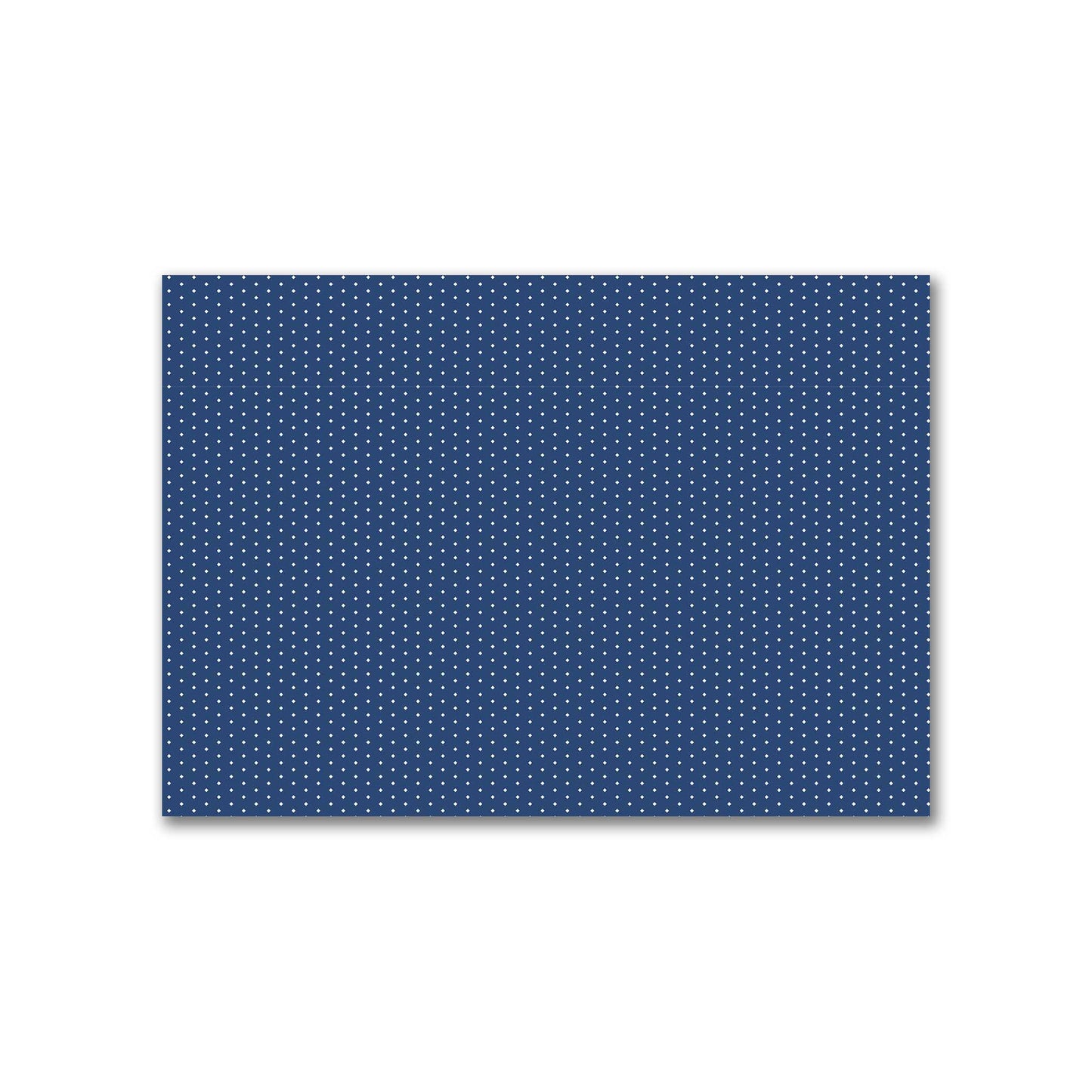 Cotton Canvas Fabric with Fine Off-white Diamonds on Royal Blue, FACC-1291-112