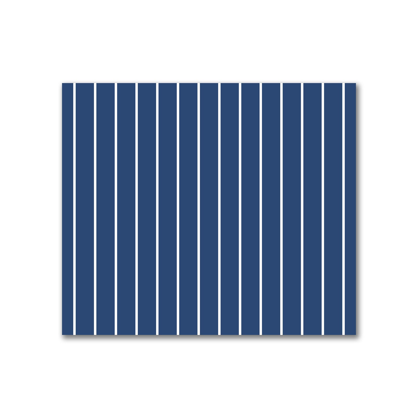 Cotton Canvas Fabric with Fine Off-white Stripes on Royal Blue, FACC-1291-152