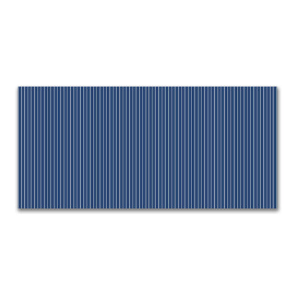 Cotton Canvas Fabric with Fine Off-white Stripes on Royal Blue, FACC-1291-152