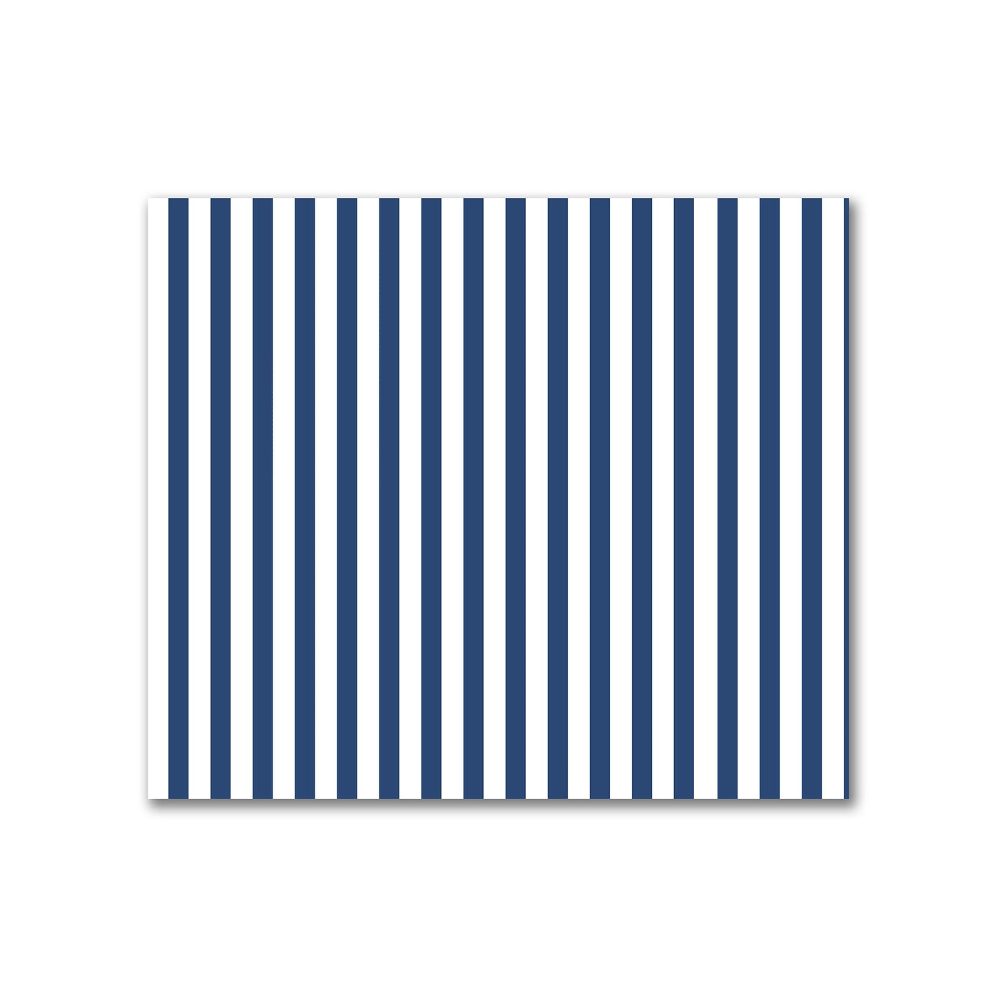 Off-White Cotton Canvas Fabric with Thin Royal Blue Bars, FACC-1291-241