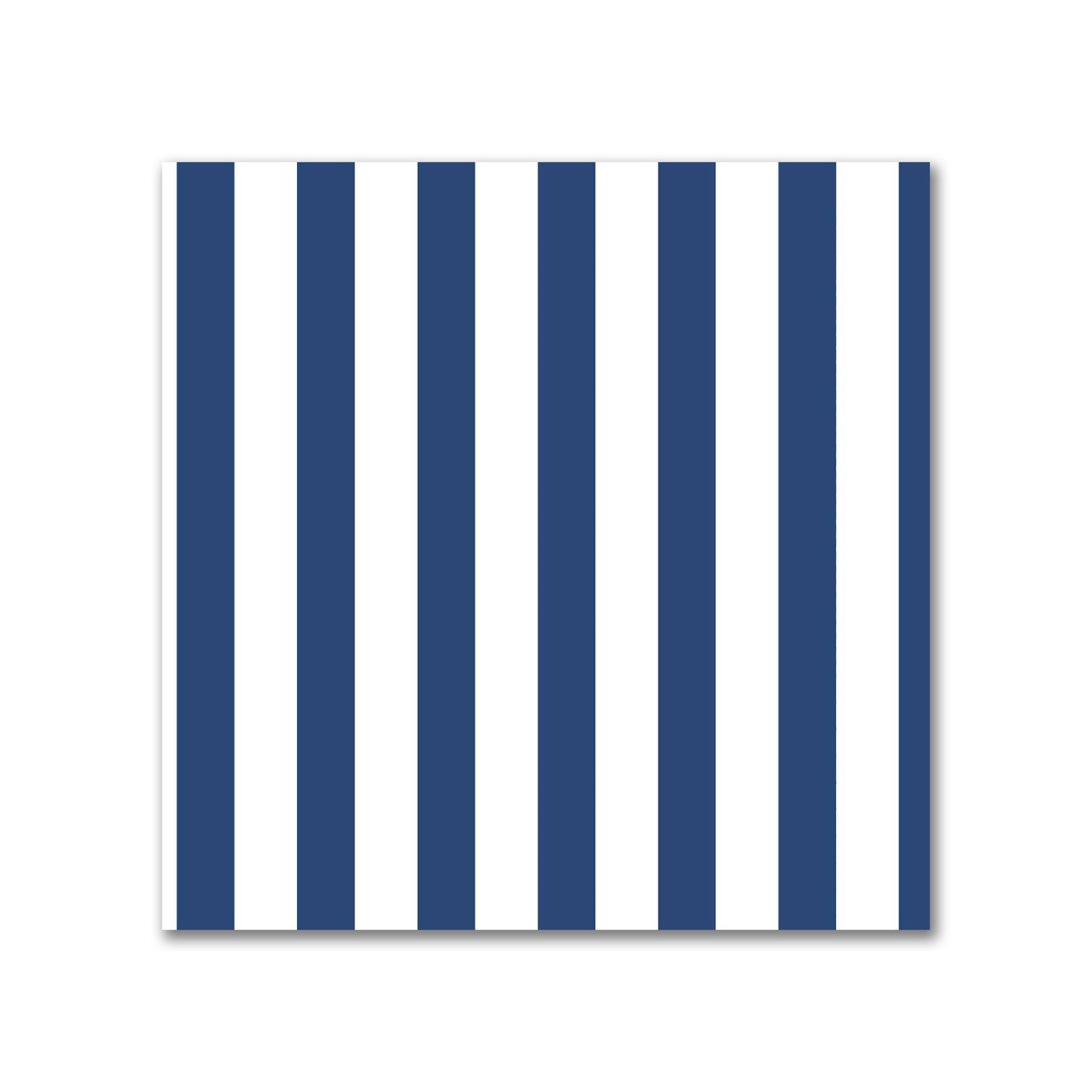 Off-White Cotton Canvas Fabric with Thin Royal Blue Bars, FACC-1291-241