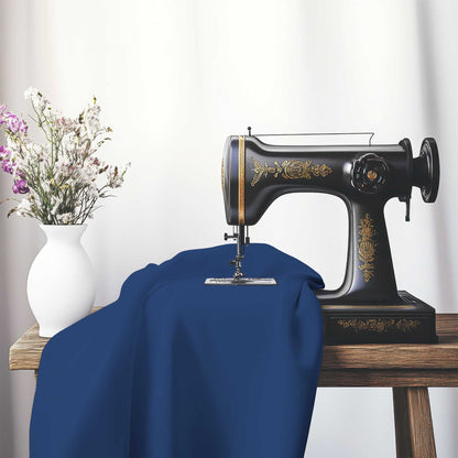 Royal Blue Cotton Canvas Fabric, FACC-1291-999