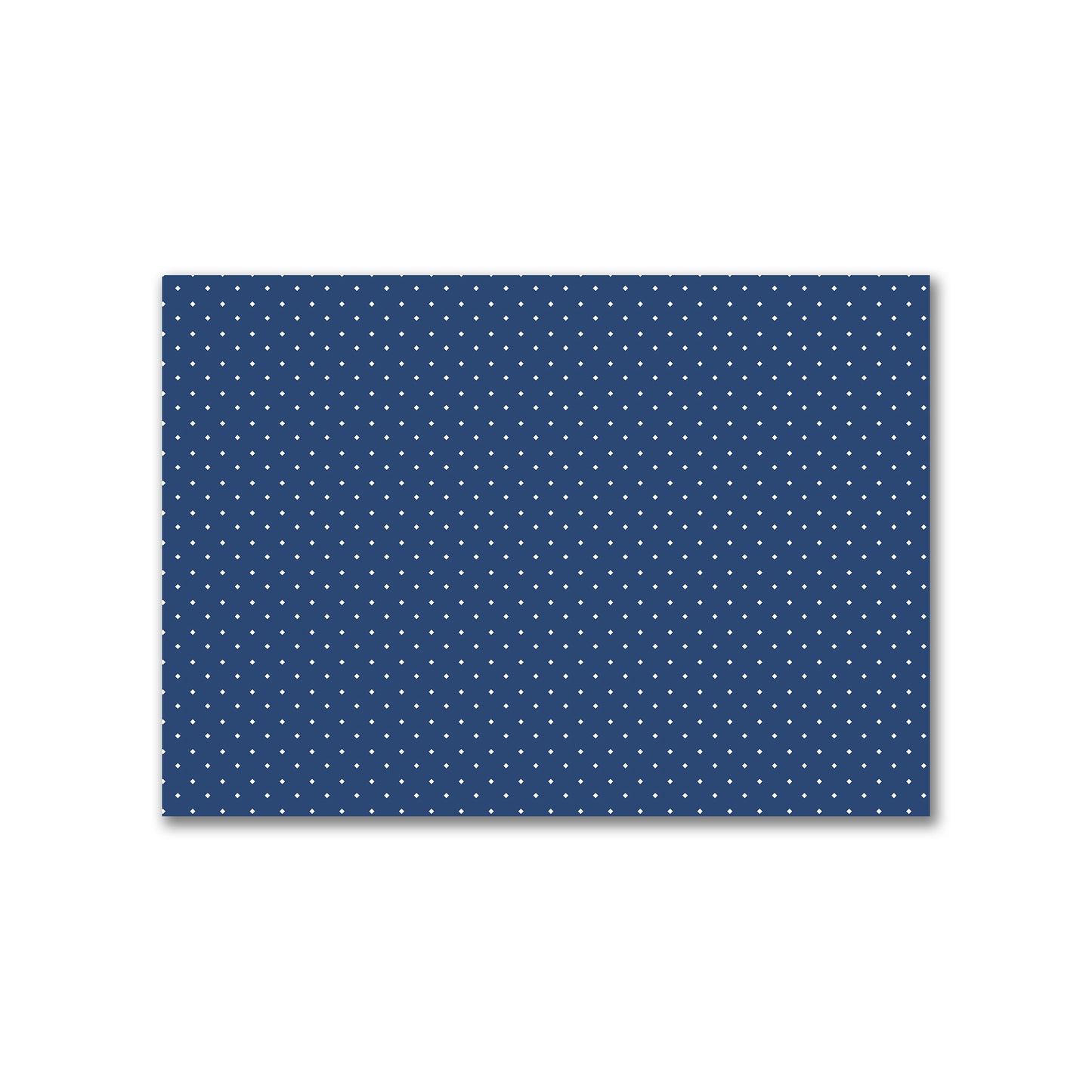 Cotton Canvas Fabric with Pale Cream Diamonds on Royal Blue, FACC-1293-102