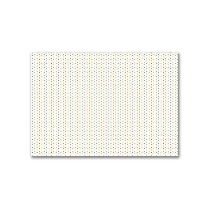 Cotton Canvas Fabric with Fine Royal Blue Diamonds on Pale Cream, FACC-1293-111