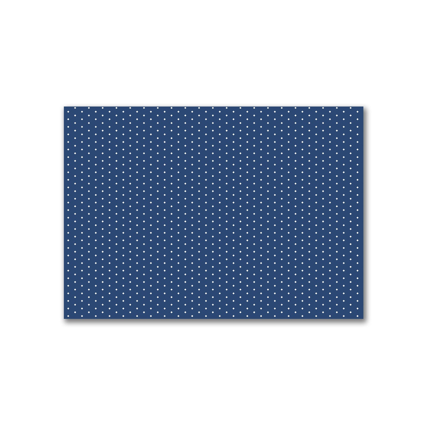 Cotton Canvas Fabric with Fine Pale Cream Diamonds on Royal Blue, FACC-1293-112