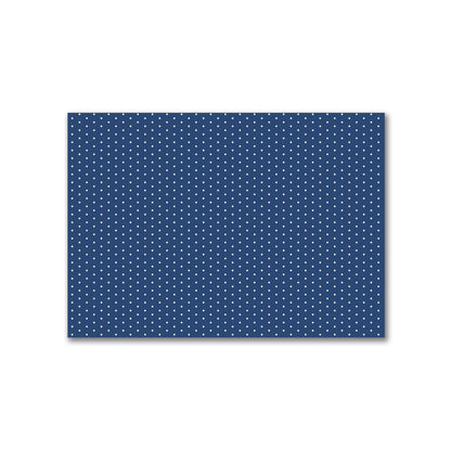 Cotton Canvas Fabric with Fine Pale Cream Diamonds on Royal Blue, FACC-1293-112