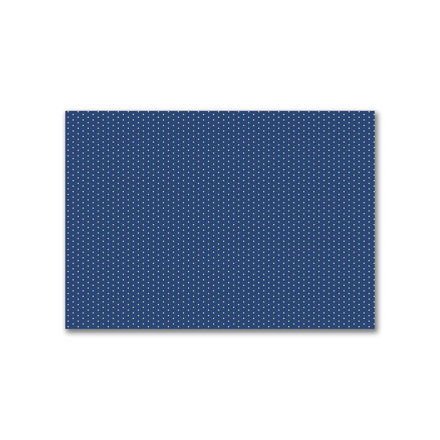 Cotton Canvas Fabric with Fine Pale Cream Diamonds on Royal Blue, FACC-1293-112