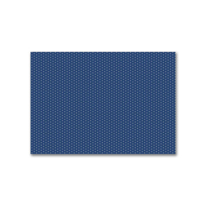 Cotton Canvas Fabric with Fine Pale Cream Diamonds on Royal Blue, FACC-1293-112