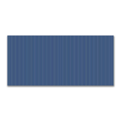 Cotton Canvas Fabric with Fine Pale Cream Stripes on Royal Blue, FACC-1293-152
