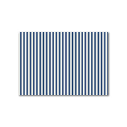 Cotton Canvas Fabric with Thin Royal Blue Bars on Pale Cream, FACC-1293-241
