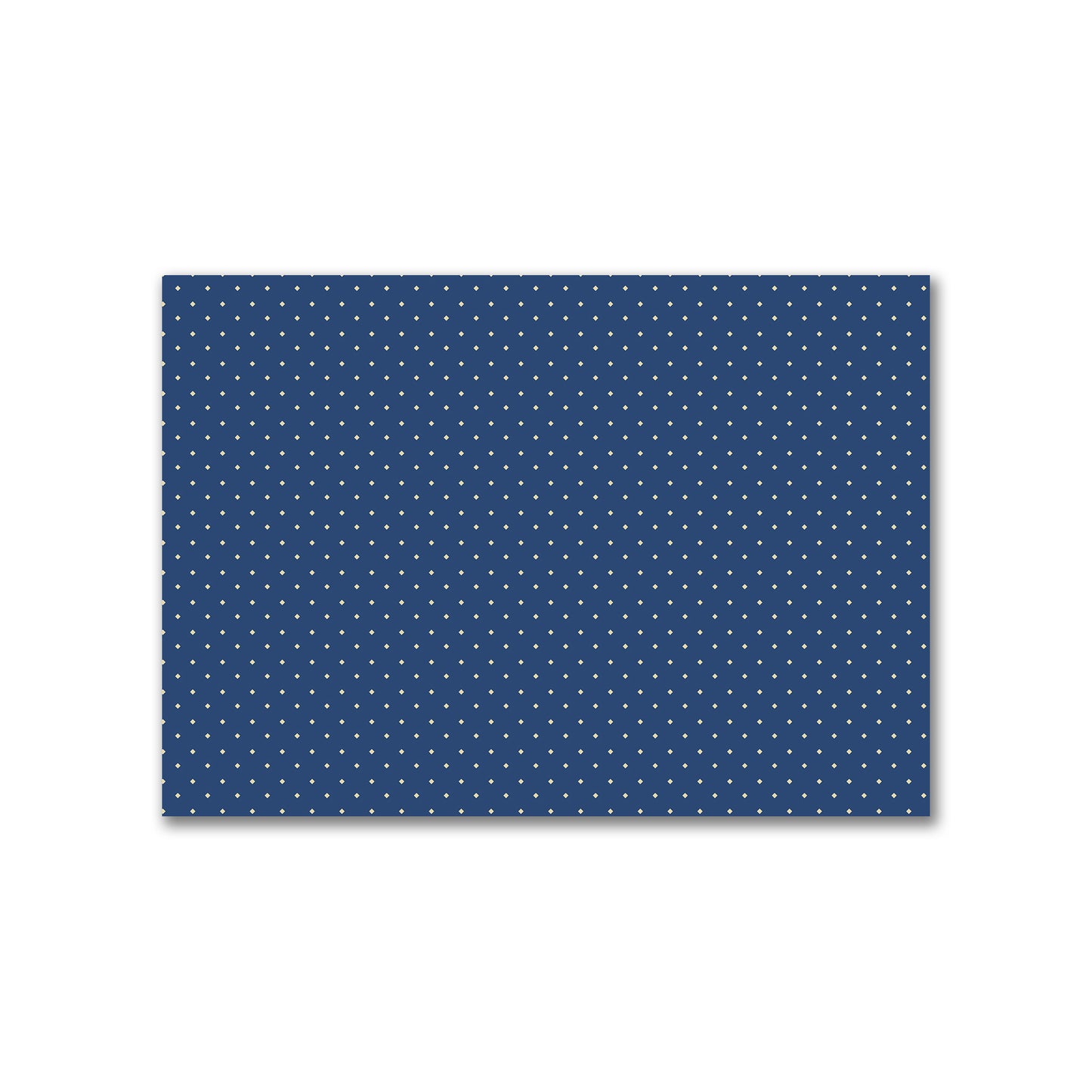 Cotton Canvas Fabric with Tan Diamonds on Royal Blue, FACC-1294-102