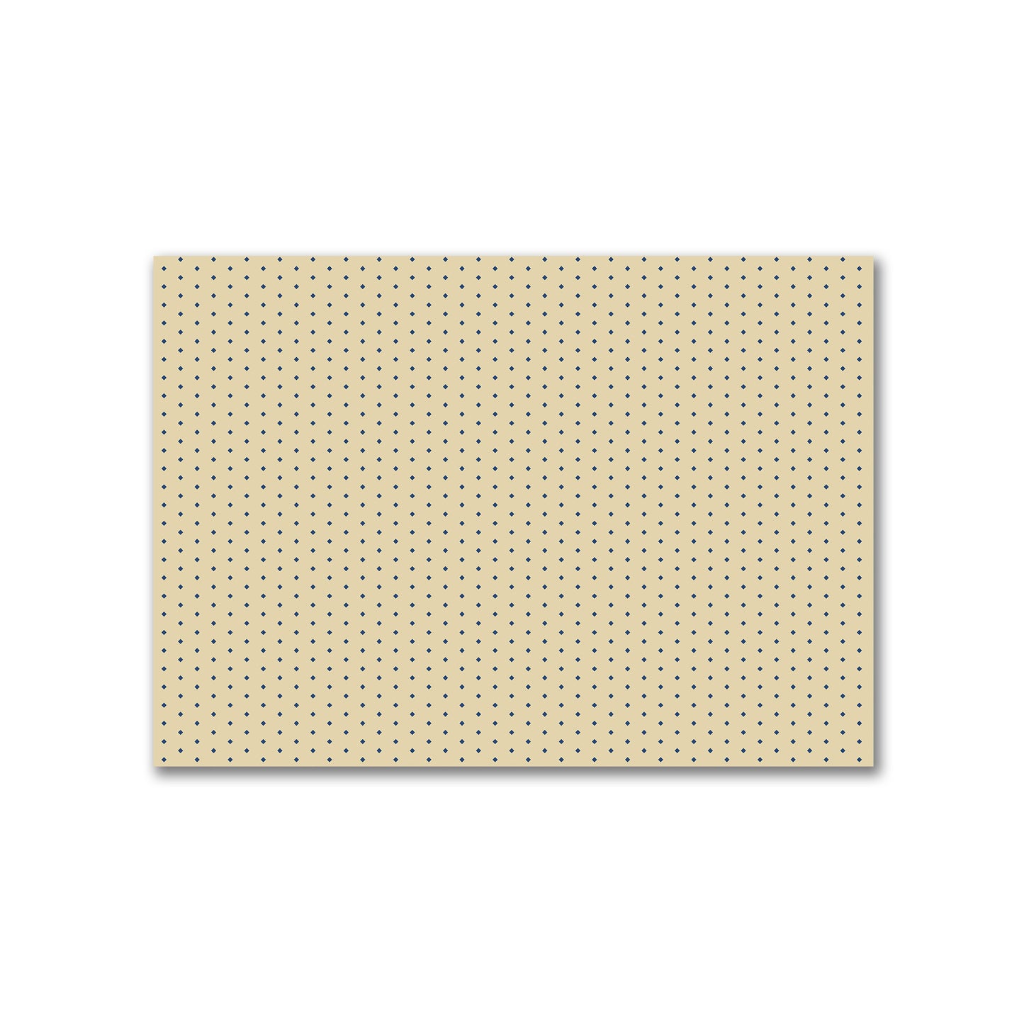 Canvas Fabric with Fine Royal Blue Diamonds on Tan, FACC-1294-111