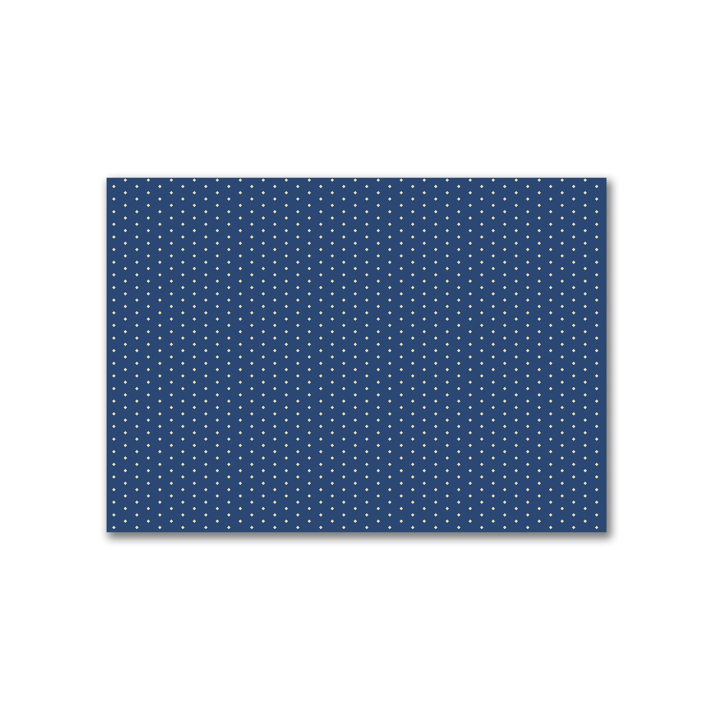 Cotton Canvas Fabric with Fine Tan Diamonds on Royal Blue, FACC-1294-112
