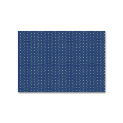Cotton Canvas Fabric with Fine Tan Diamonds on Royal Blue, FACC-1294-112