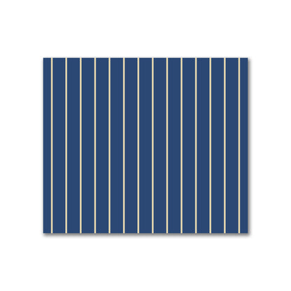 Cotton Canvas Fabric with Fine Tan Stripes on Royal Blue, FACC-1294-152