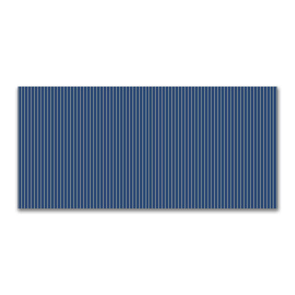 Cotton Canvas Fabric with Fine Tan Stripes on Royal Blue, FACC-1294-152