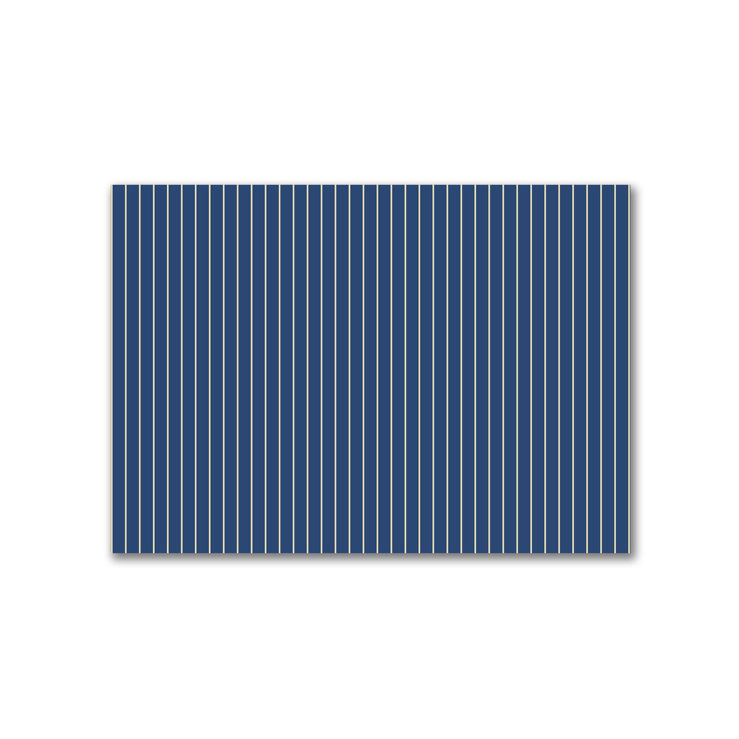 Cotton Canvas Fabric with Fine Tan Stripes on Royal Blue, FACC-1294-152