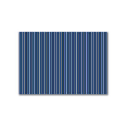 Cotton Canvas Fabric with Fine Tan Stripes on Royal Blue, FACC-1294-152