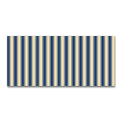 Canvas Fabric with Thin Royal Blue Bars on Tan, FACC-1294-241