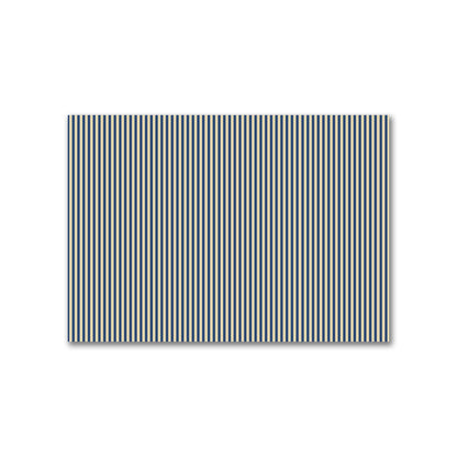 Canvas Fabric with Thin Royal Blue Bars on Tan, FACC-1294-241