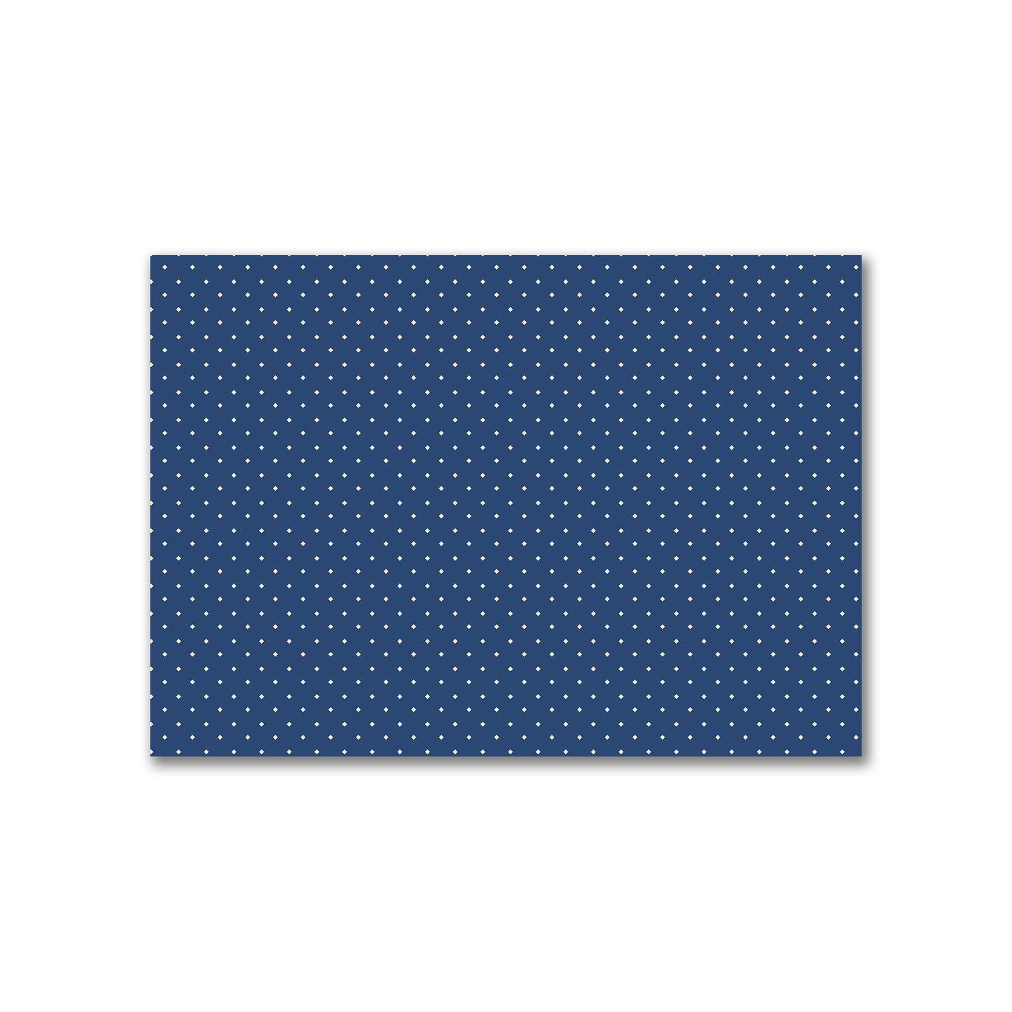 Cotton Canvas Fabric with Beige Diamonds on Royal Blue, FACC-1295-102