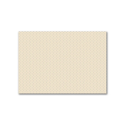 Cotton Canvas Fabric with Fine Royal Blue Diamonds on Beige, FACC-1295-111