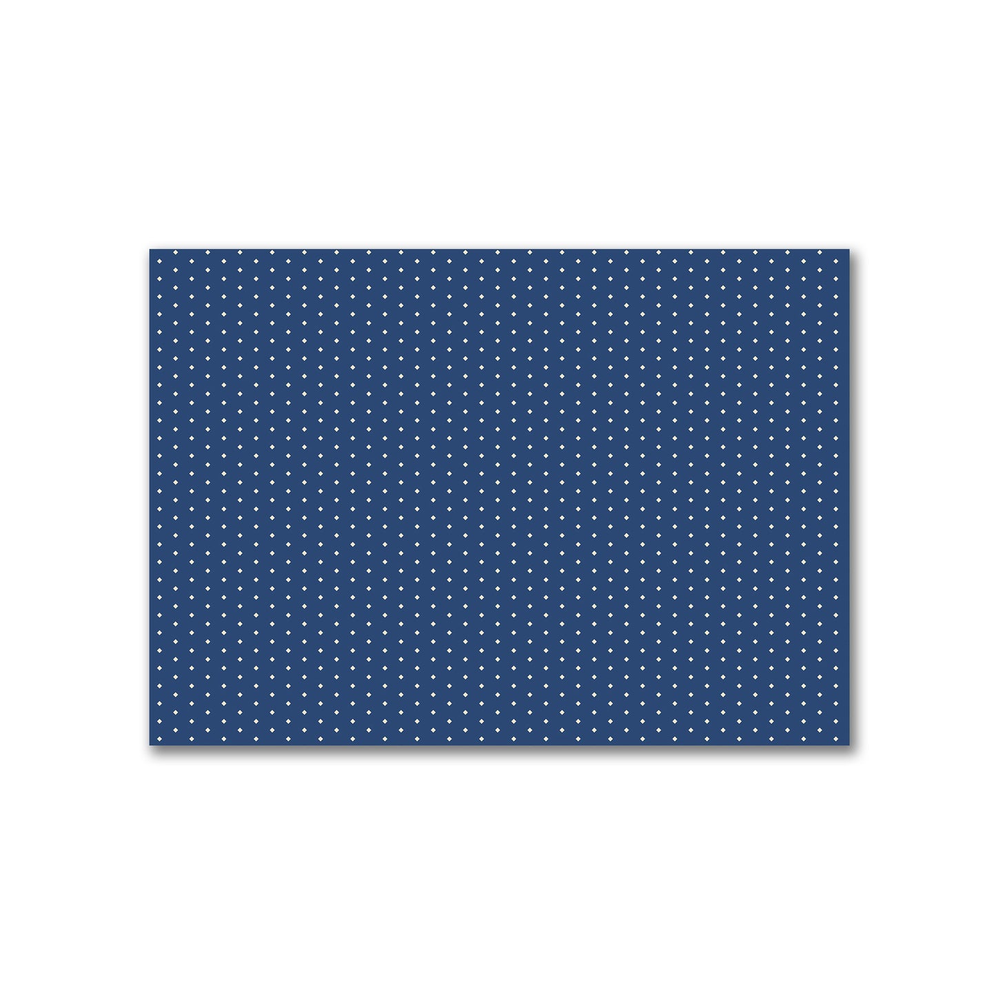 Cotton Canvas Fabric with Fine Beige Diamonds on Royal Blue, FACC-1295-112
