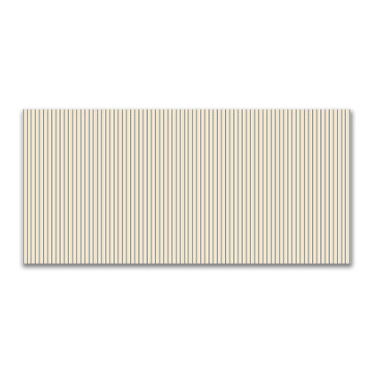 Cotton Canvas Fabric with Fine Royal Blue Stripes on Beige, FACC-1295-151