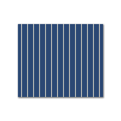 Cotton Canvas Fabric with Fine Beige Stripes on Royal Blue, FACC-1295-152