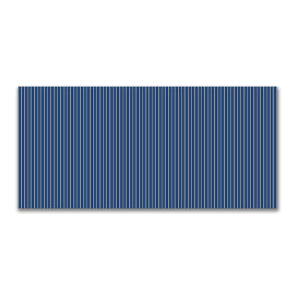 Cotton Canvas Fabric with Fine Beige Stripes on Royal Blue, FACC-1295-152