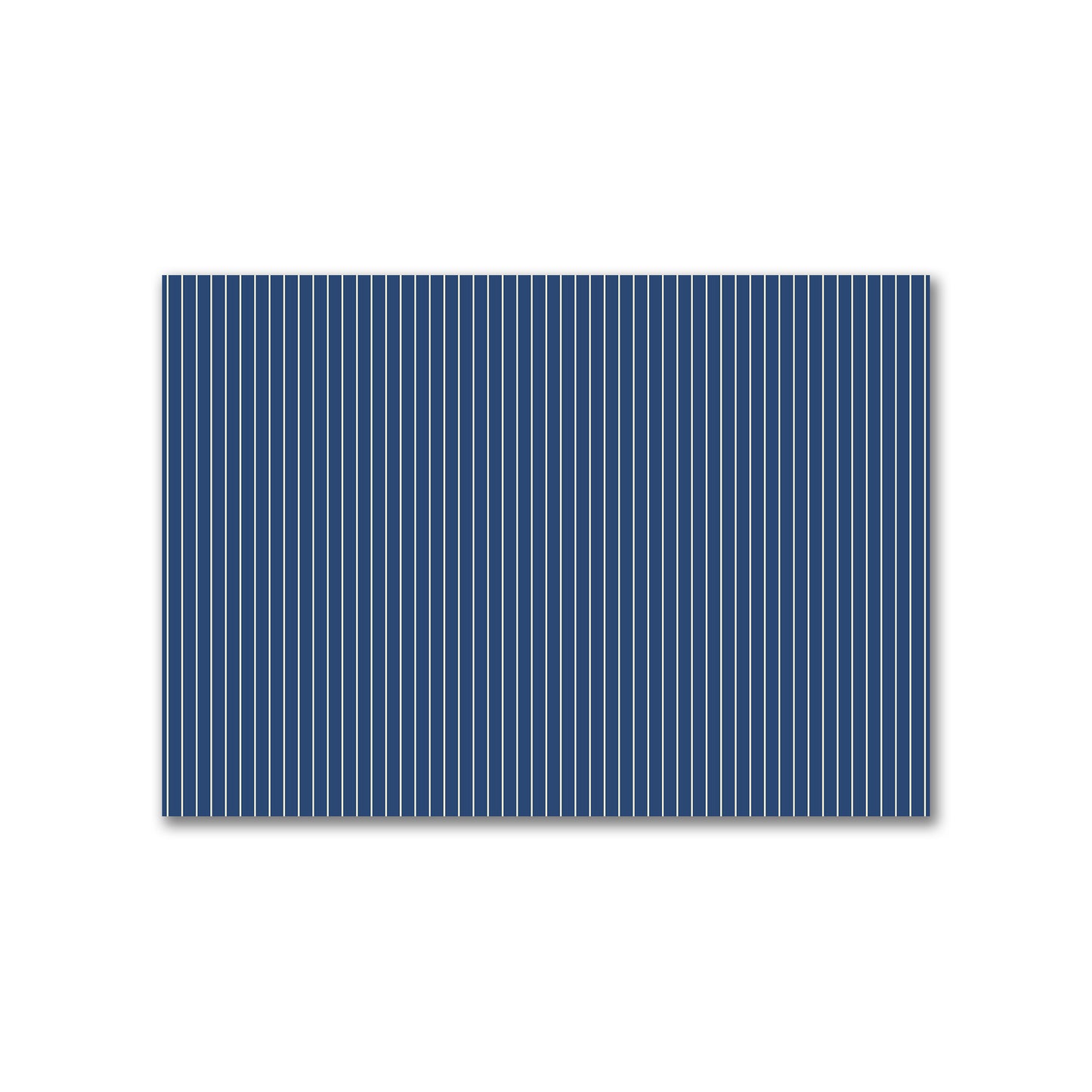 Cotton Canvas Fabric with Fine Beige Stripes on Royal Blue, FACC-1295-152