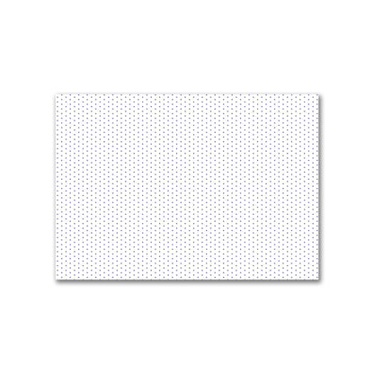 Off-White Cotton Canvas Fabric with Fine Purple Diamonds, FACC-1300-111