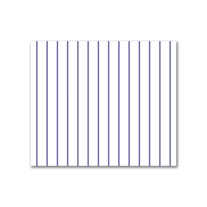 Off-White Cotton Canvas Fabric with Fine Purple Stripes, FACC-1300-151