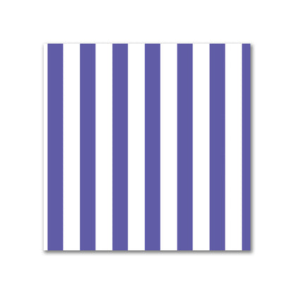 Off-White Cotton Canvas Fabric with Thin Purple Bars, FACC-1300-241